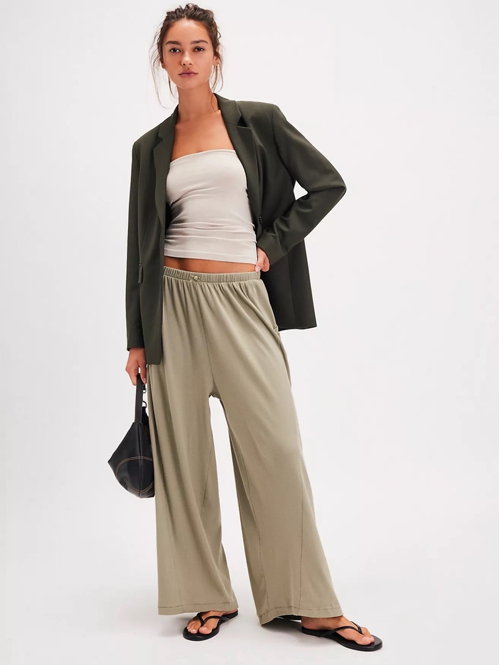 Free People downtime wide leg pant